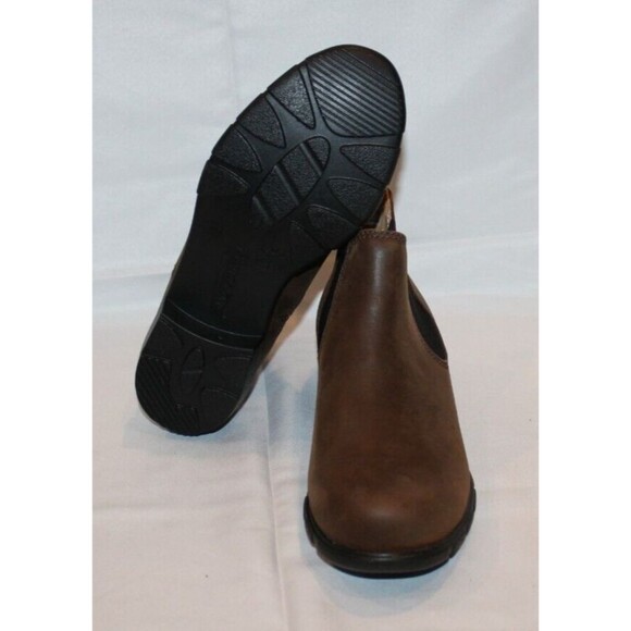 Blundstone Women's 1970 Chelsea Leather Ankle Boots Antique Brown Sz NEW - Picture 7 of 8